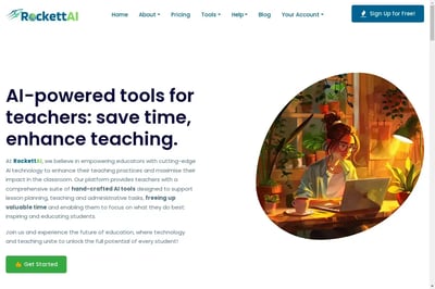 RockettAI - AI-powered tools for teachers. preview